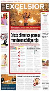 Portada de Excelsior (México)