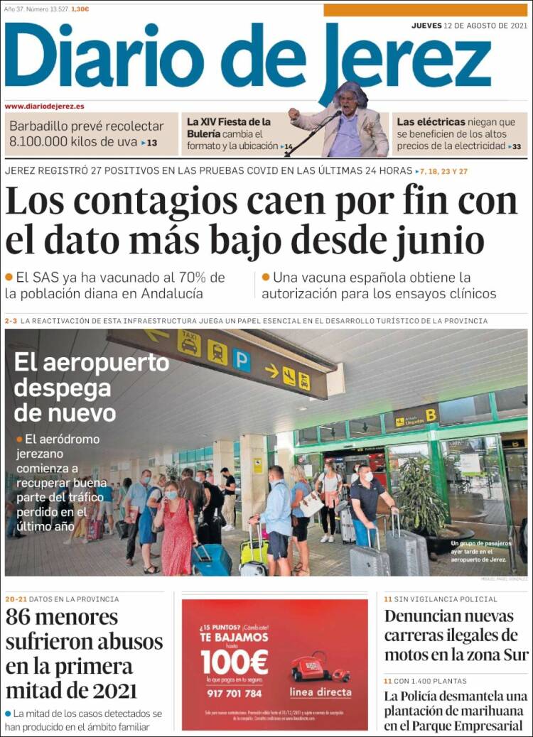 Portada de Diario de Jerez (Spain)