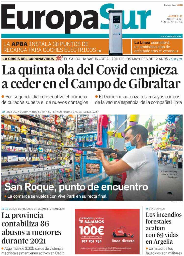 Portada de Europa Sur (Spain)