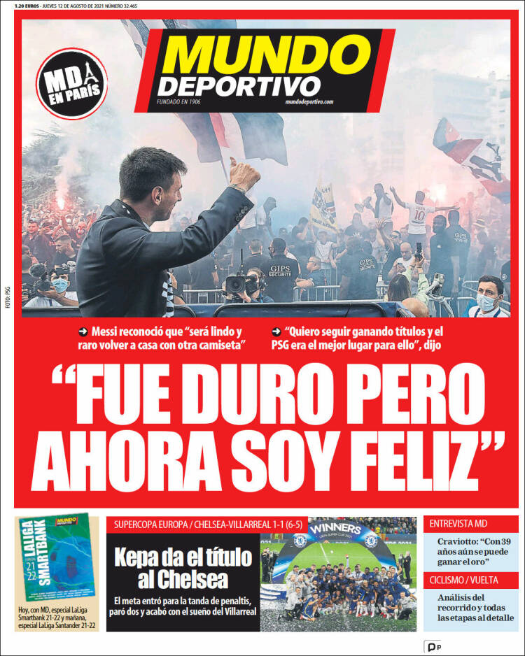 Portada de El Mundo Deportivo (España)