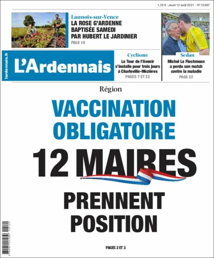 Portada de L'Ardenais (France)
