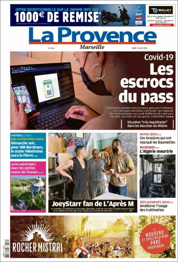 Portada de La Provence (France)