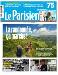 Portada de Le Parisien (France)