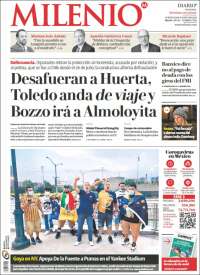 Portada de Milenio (Mexique)