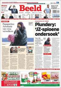 Portada de Beeld (South Africa)