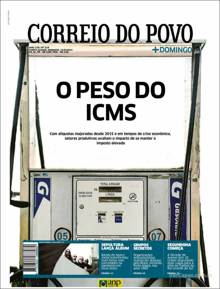 Portada de Correio Do Povo (Brasil)