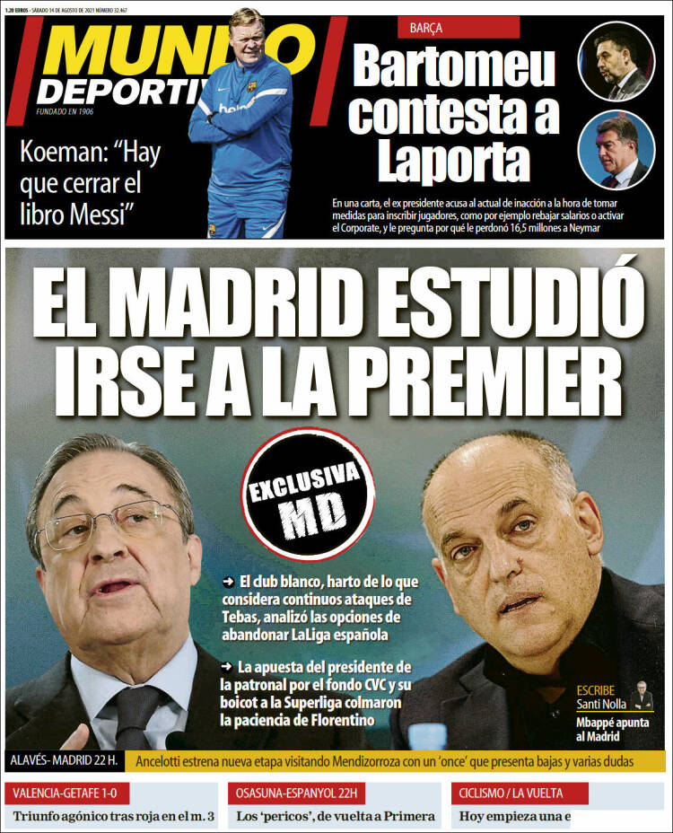 Portada de Mundo Atlético (España)