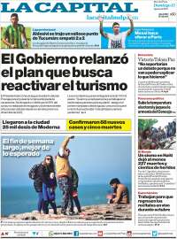 Portada de Diario La Capital - Mar del Plata (Argentina)