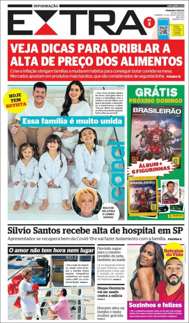 Portada de Extra (Brasil)