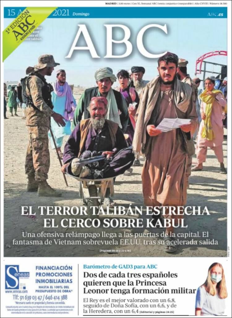 Portada de ABC (España)