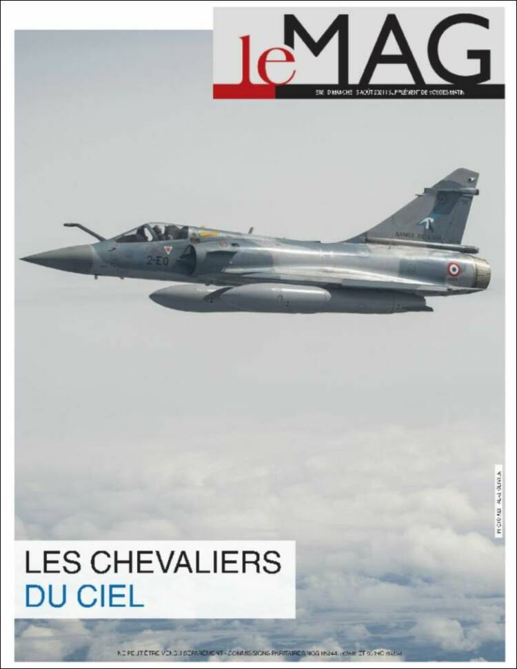 Portada de Vosges Matin (Francia)