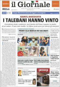 Portada de il Giornale (Italia)