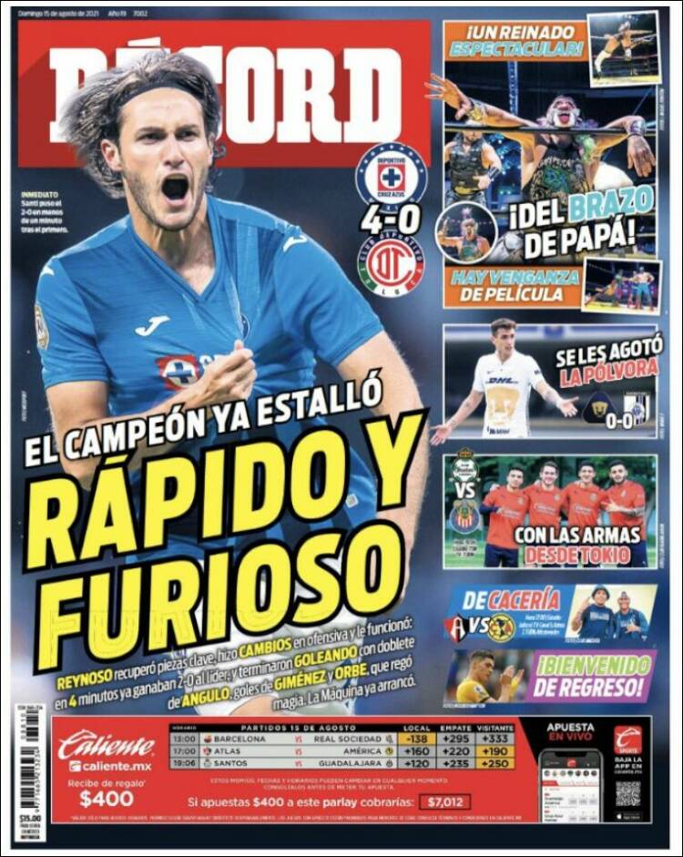 Portada de Record (M&eacute;xico)