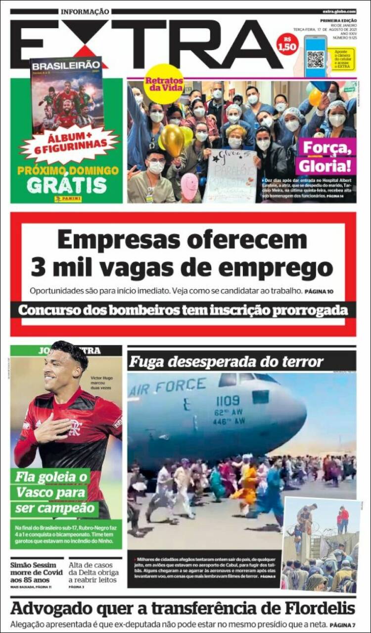 Portada de Extra (Brasil)