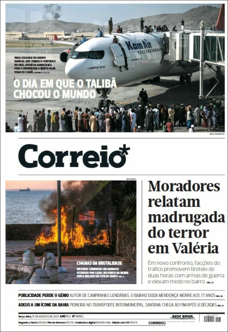 Portada de Correio* (Brasil)