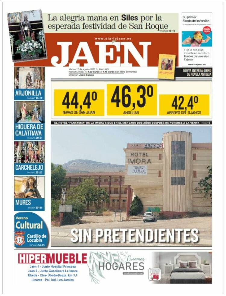 Portada de Diario Jaén (Espa&ntilde;a)