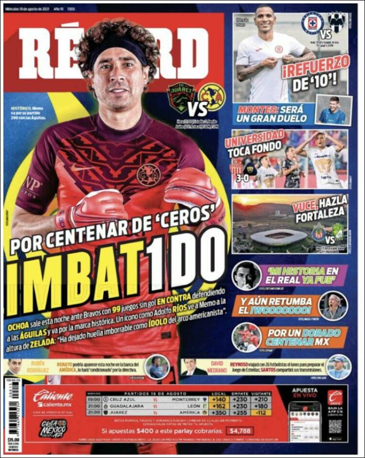 Portada de Record (M&eacute;xico)