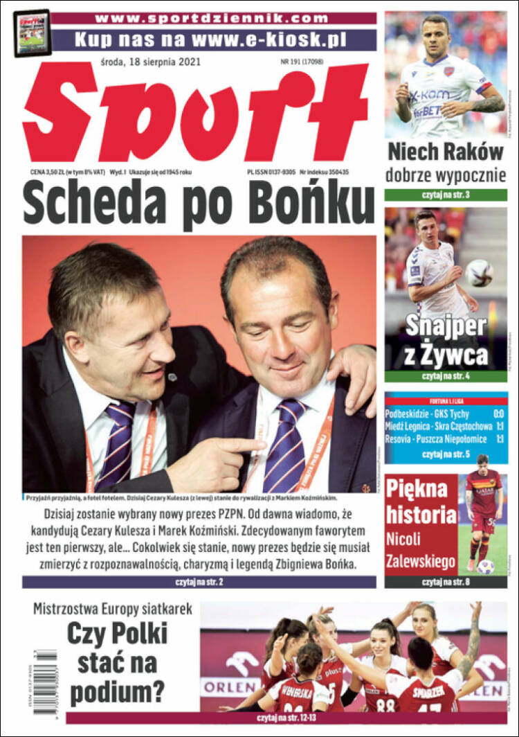 Portada de Katowicki Sport (Polonia)