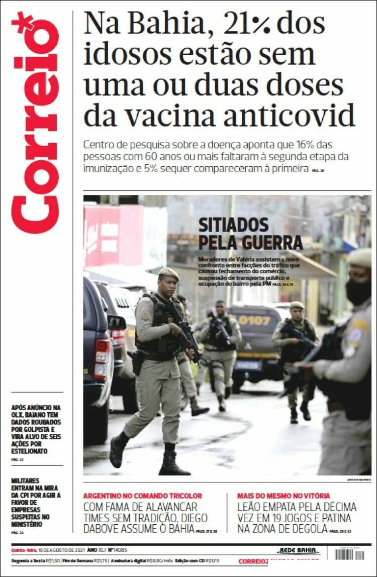 Portada de Correio* (Brasil)