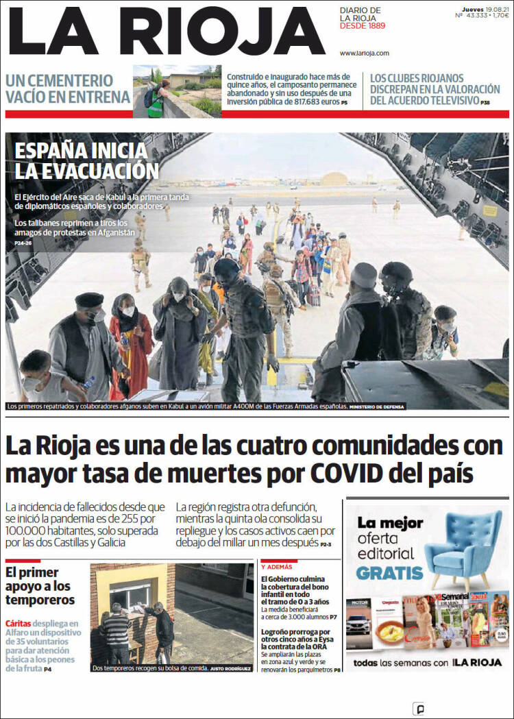 Portada de La Rioja (Espa&ntilde;a)