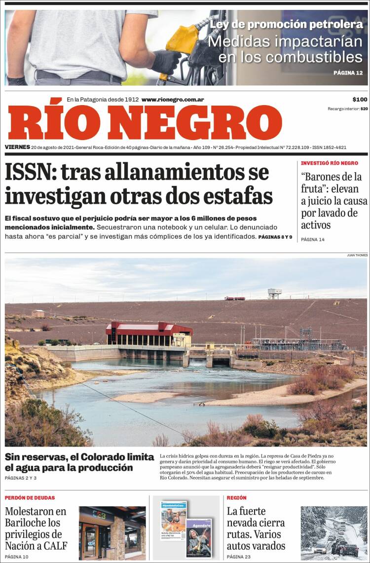 Portada de Rio Negro (Argentina)