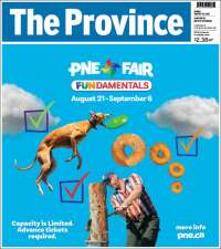 Portada de The Province (Canada)