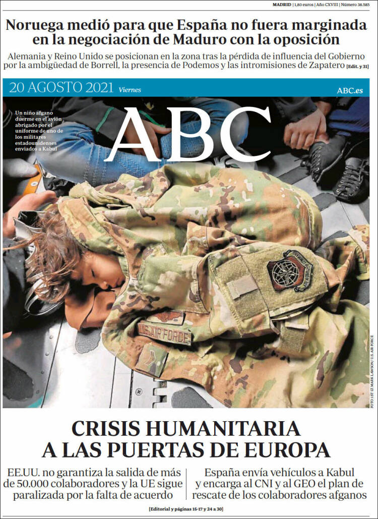 Portada de ABC (Espa&ntilde;a)