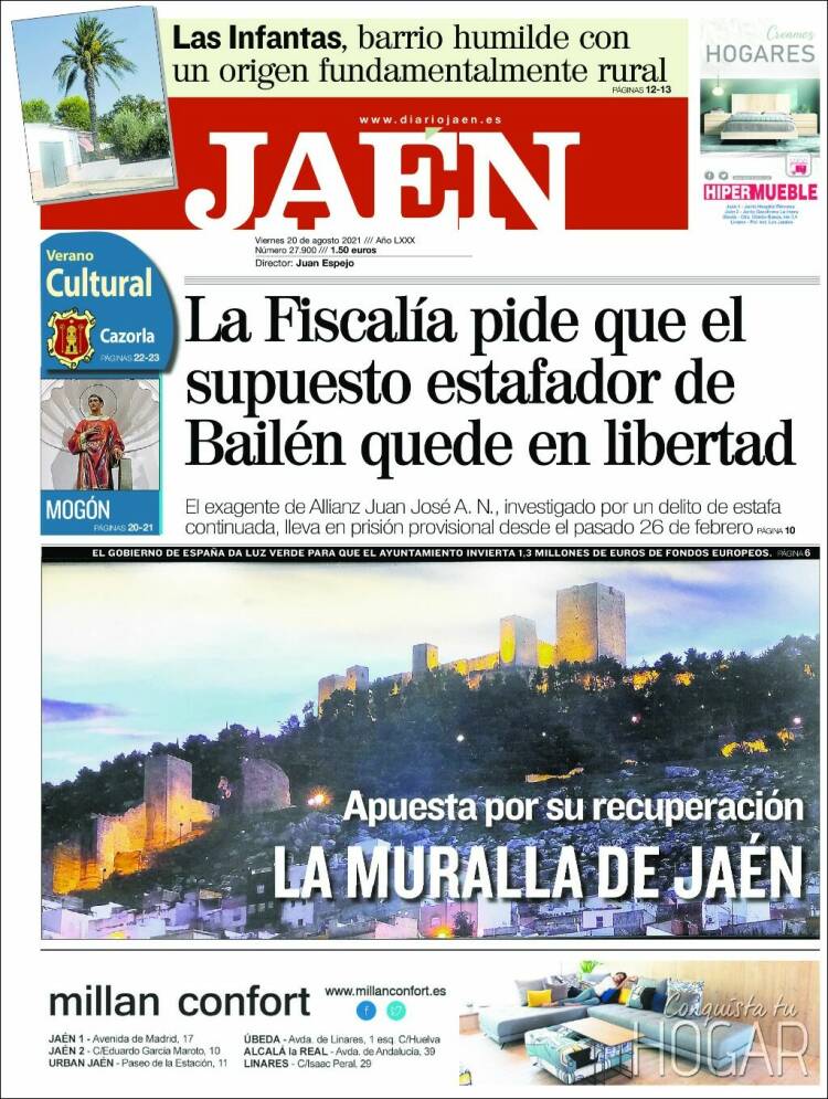 Portada de Diario Jaén (Espa&ntilde;a)