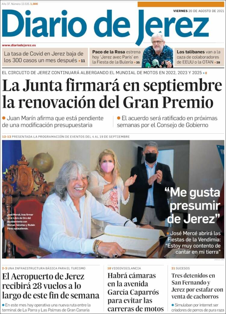 Portada de Diario de Jerez (Espa&ntilde;a)