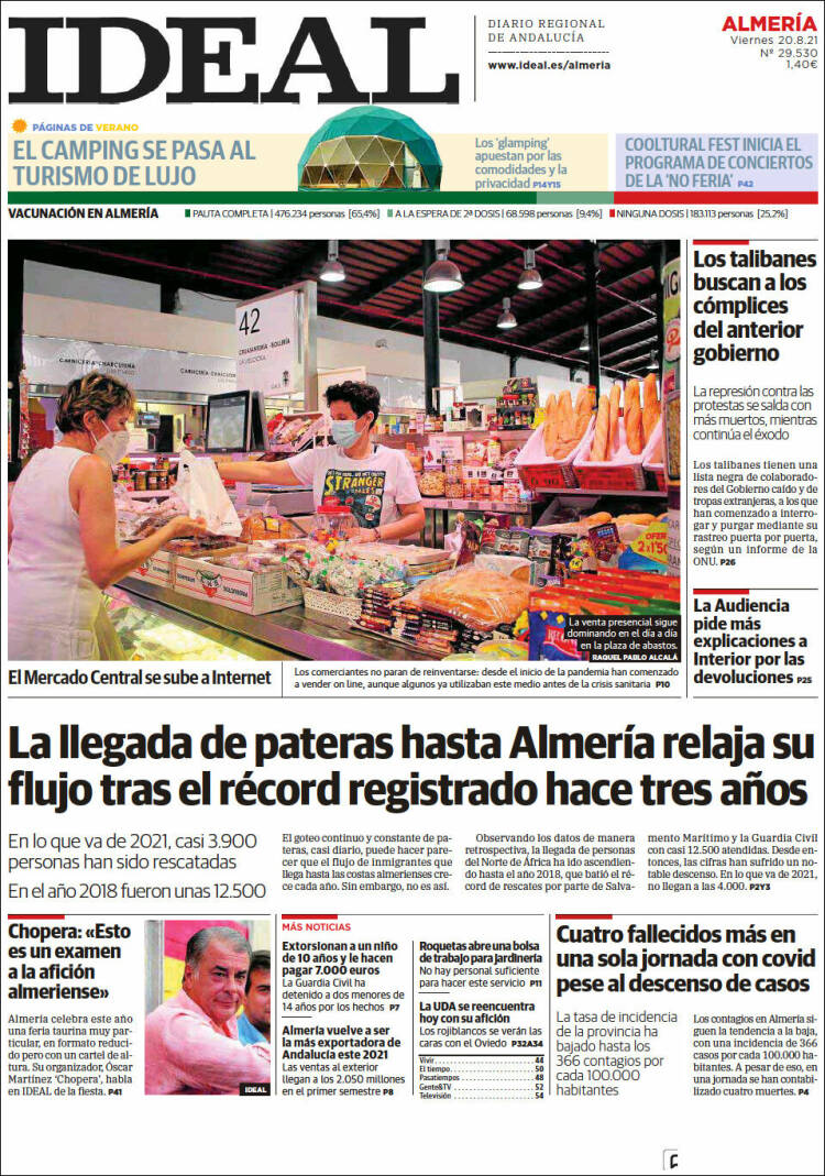 Portada de Ideal Almeria (Espa&ntilde;a)