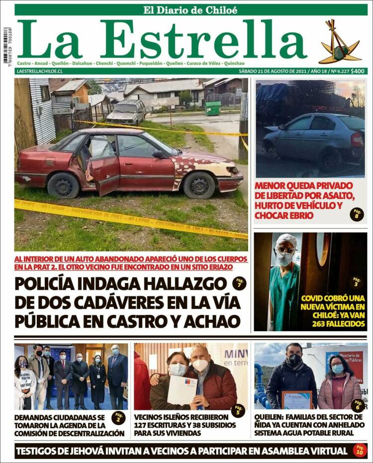 Portada de Estrella de Chiloé (Chile)