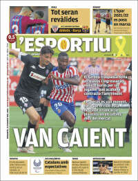 Portada de L'Esportiu : Girona (Espa&ntilde;a)