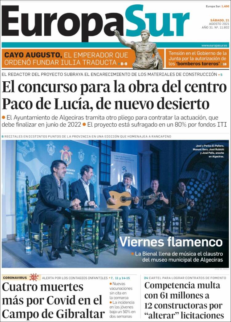 Portada de Europa Sur (Espa&ntilde;a)