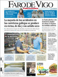 Portada de El Faro de Vigo - Pontevedra (Espa&ntilde;a)
