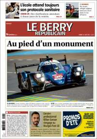 Portada de Berry Republicain (Francia)