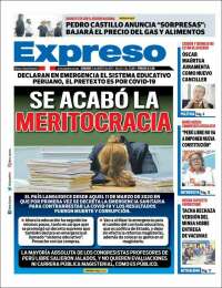Portada de Expreso (Perú)