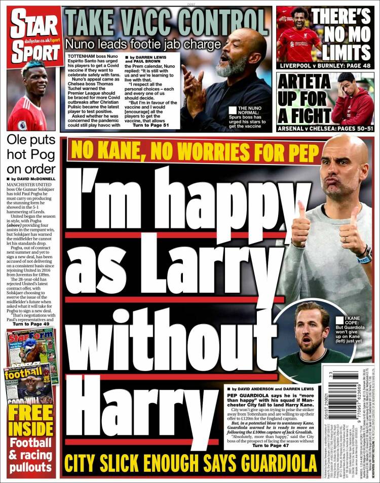 Portada de Star Sport (Reino Unido)