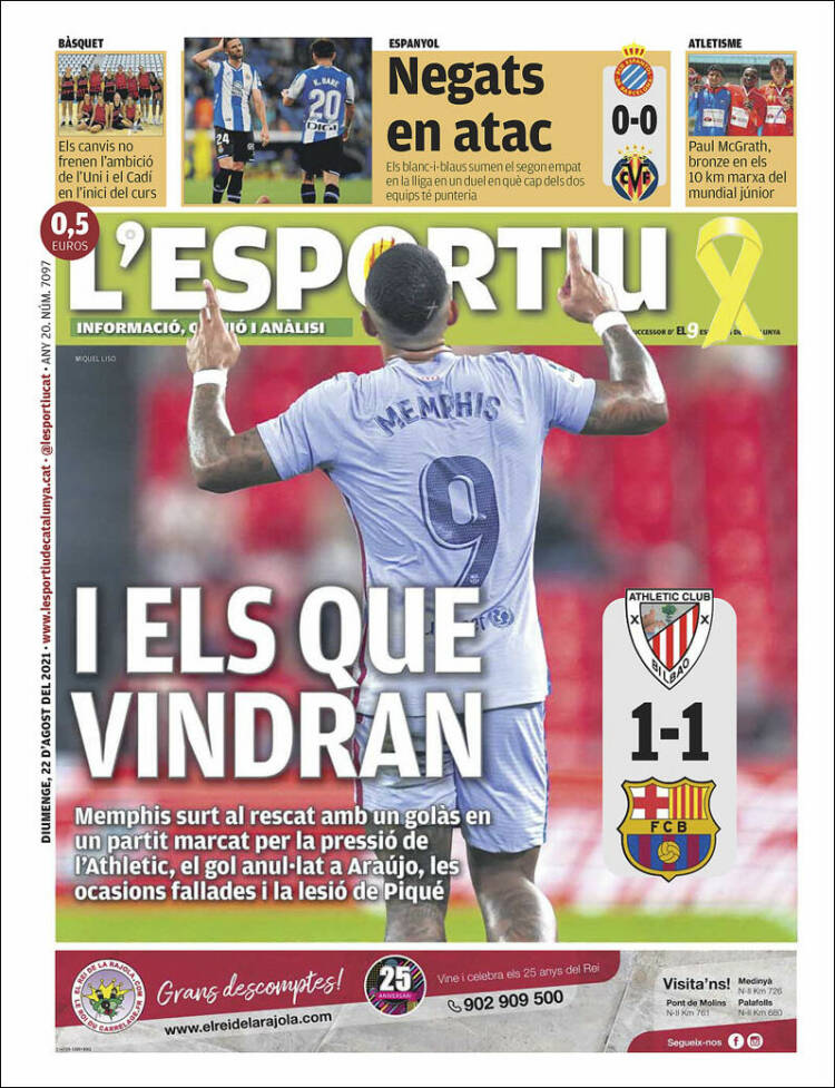 Portada de L'Esportiu (España)