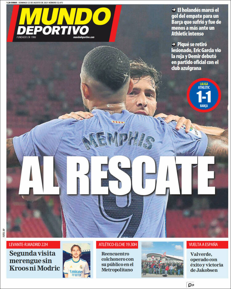 Portada de El Mundo Deportivo (España)