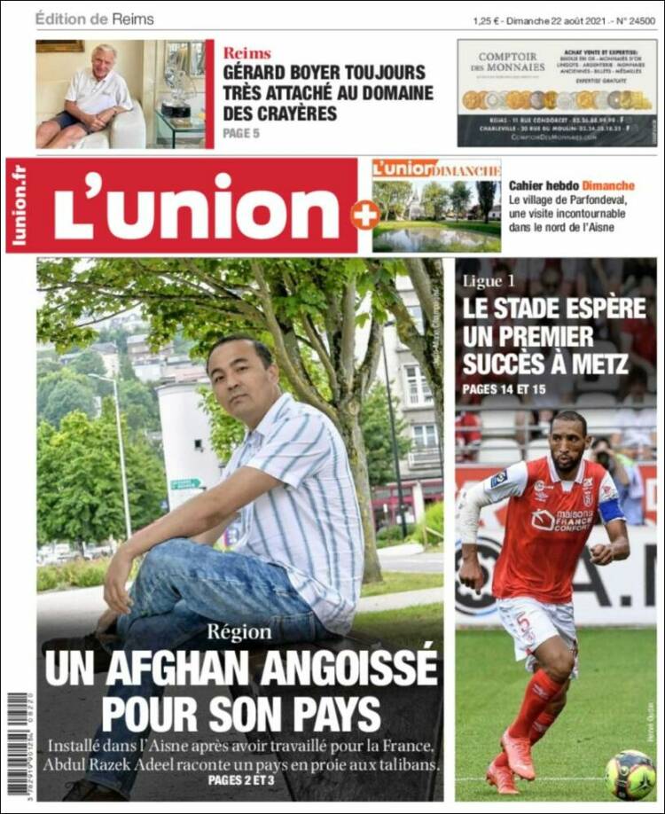 Portada de L'Union (Francia)