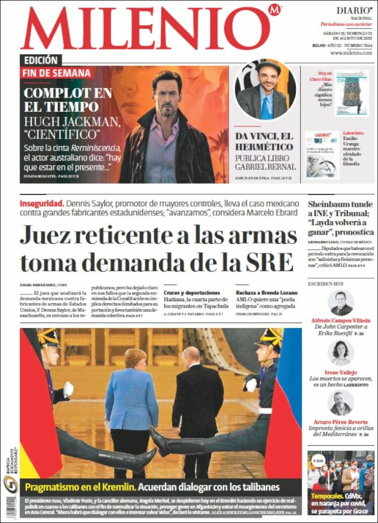 Portada de Milenio (México)