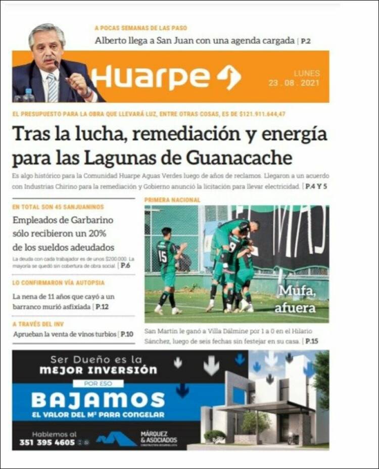 Portada de Huarpe (Argentina)