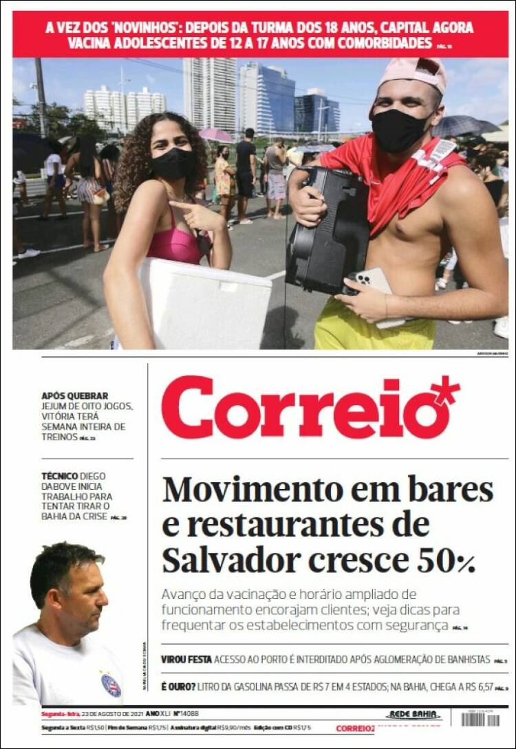 Portada de Correio* (Brasil)