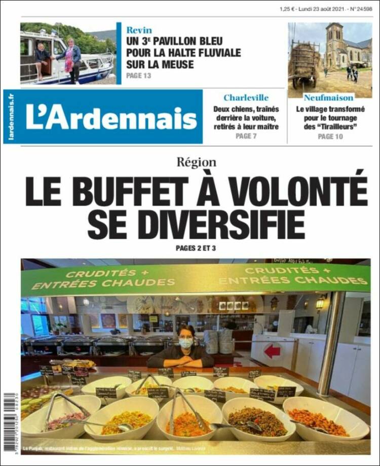 Portada de L'Ardenais (Francia)