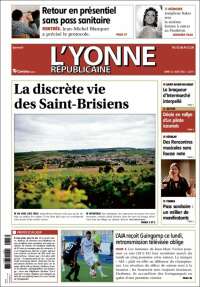 Portada de L'Yonne-Républicaine (Francia)