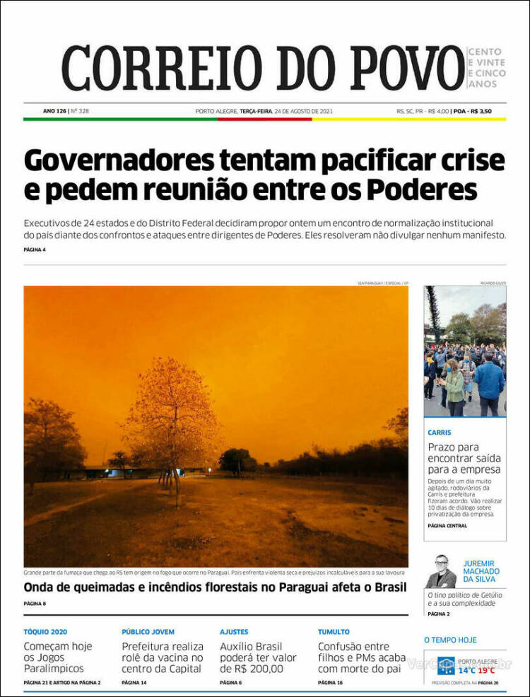 Portada de Correio Do Povo (Brasil)