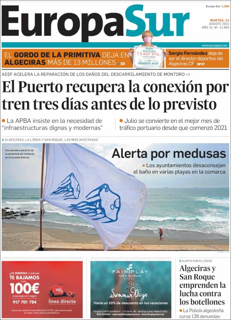 Portada de Europa Sur (Espa&ntilde;a)