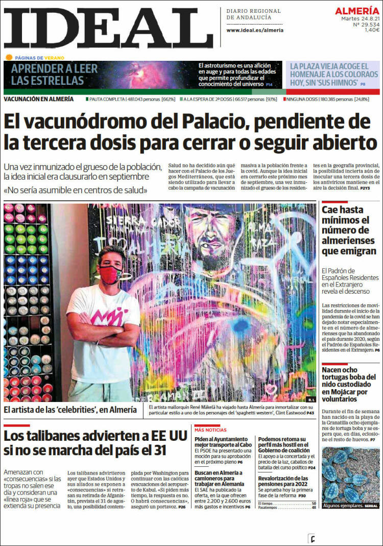 Portada de Ideal Almeria (Espa&ntilde;a)