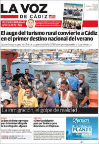 Portada de La Voz de Cádiz (Spain)