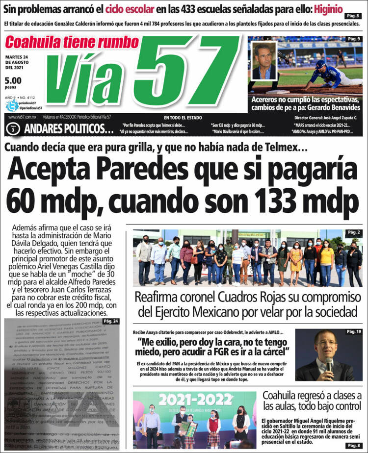 Portada de Via57 (Mexique)